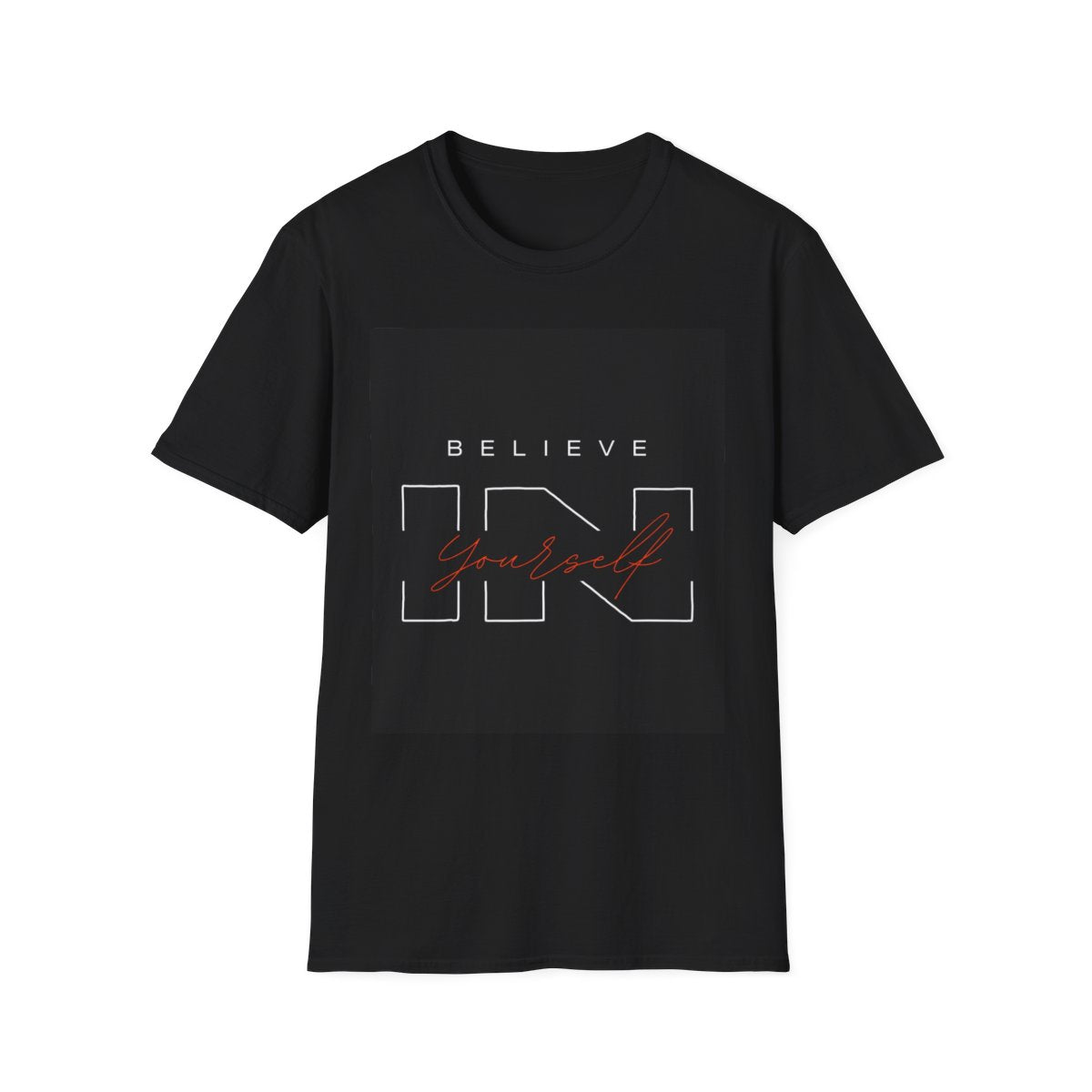Believe in Yourself T-Shirt, Inspirational Tee, Motivational Gift, Unisex Casual Wear, Perfect for Birthdays, Holidays, Self-Care