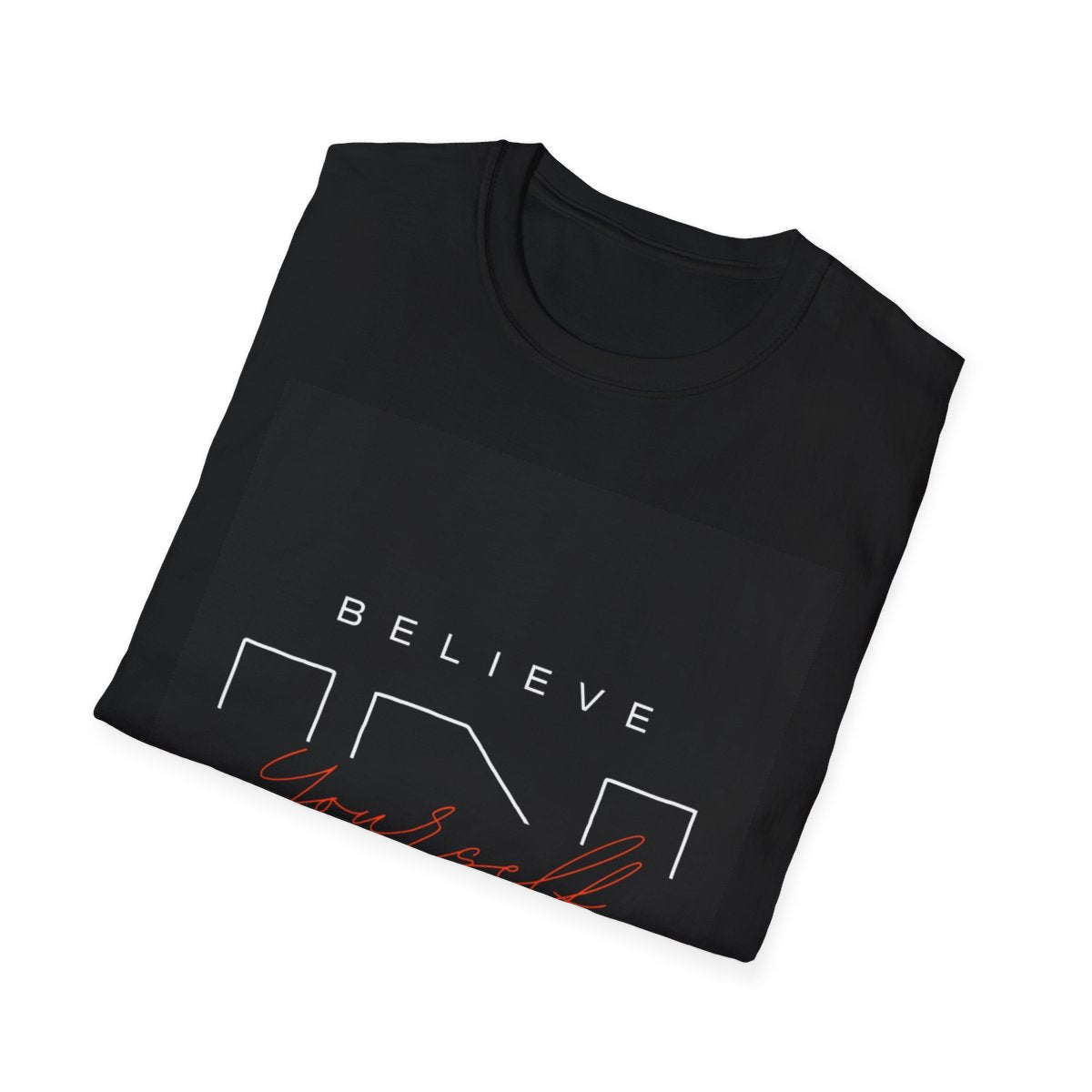 Believe in Yourself T-Shirt, Inspirational Tee, Motivational Gift, Unisex Casual Wear, Perfect for Birthdays, Holidays, Self-Care
