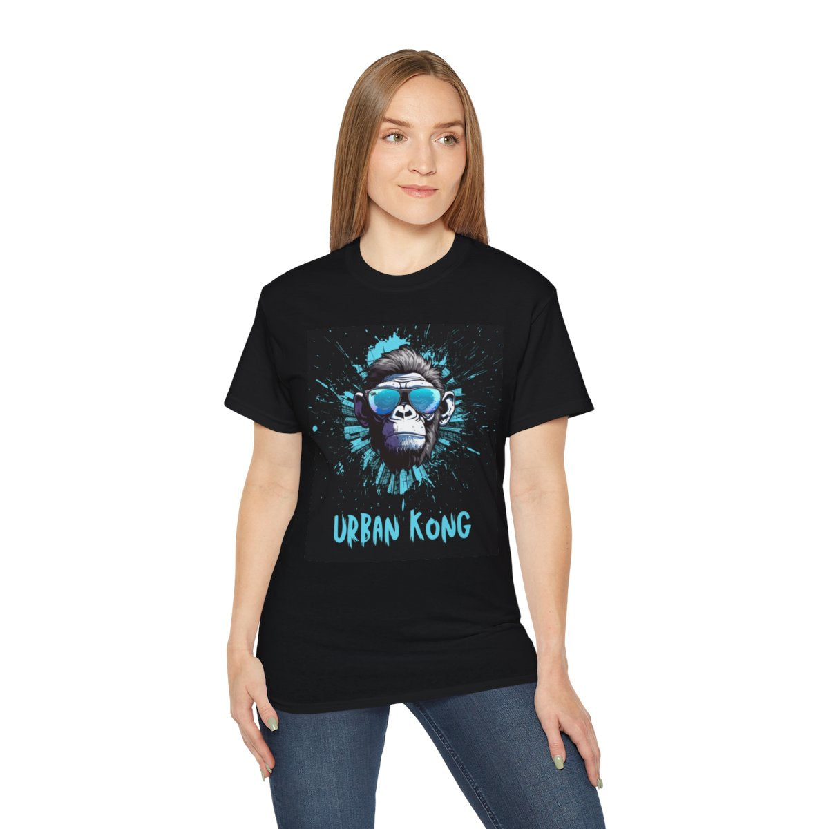 Urban Kong Graphic Tee - Unisex Ultra Cotton Shirt, Casual Wear, Fun Gift, Street Style Apparel, Animal Lover Tee