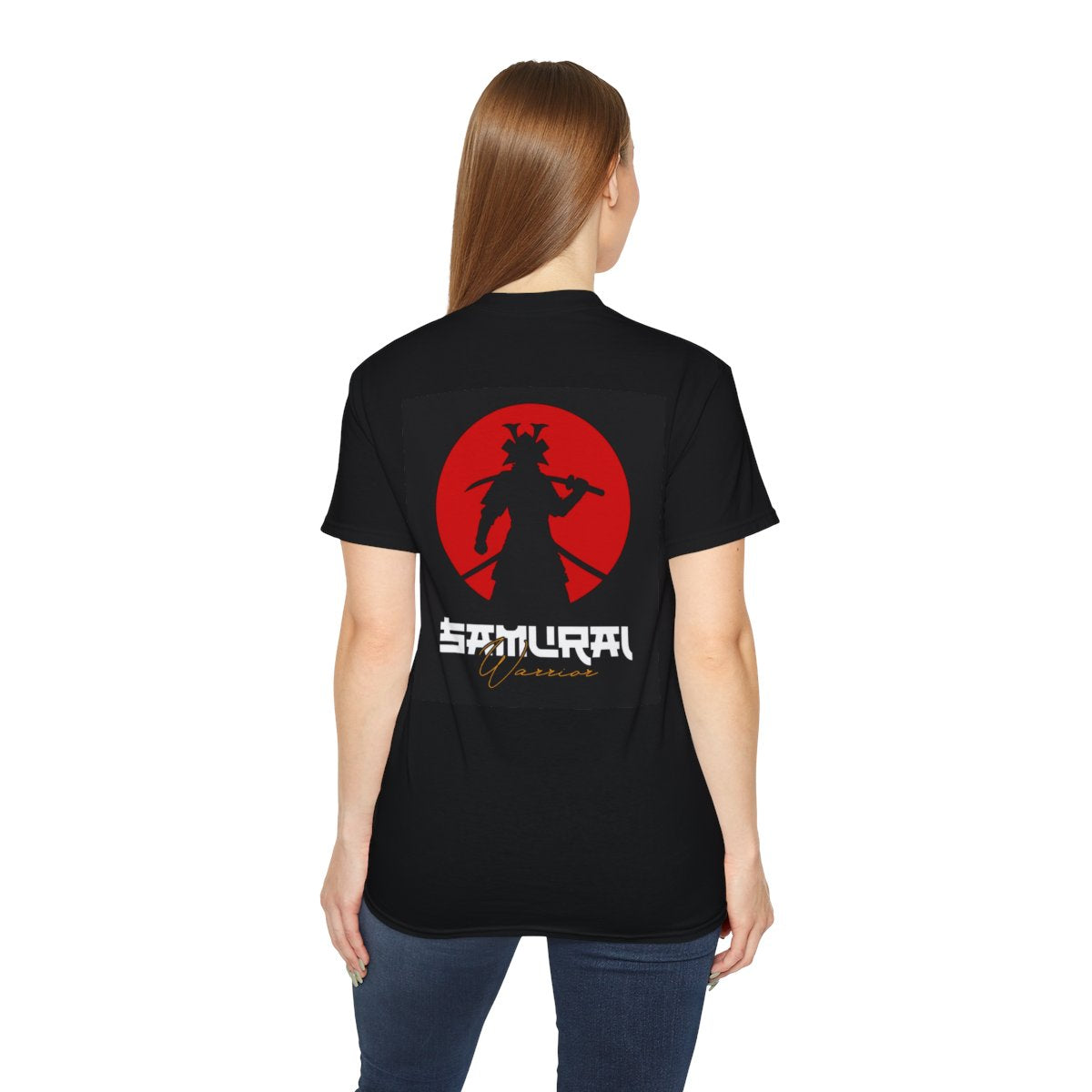 Samurai Warrior Unisex Tee, Graphic T-Shirt for Anime Fans, Casual Wear, Gift for Gamers, Streetwear Apparel
