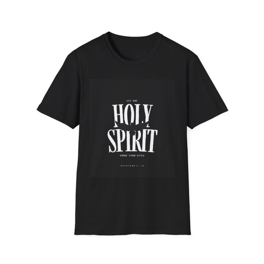 Holy Spirit Soft Style T-Shirt, Inspirational Shirt, Faith Apparel, Christian Gift, Spiritual Wear, Religious Clothing