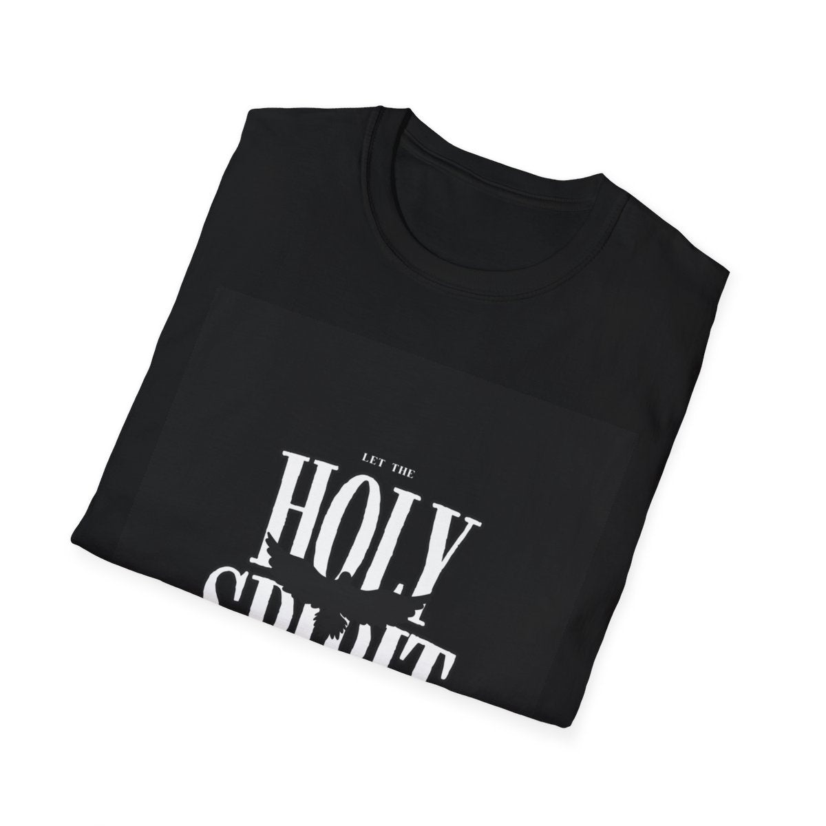 Holy Spirit Soft Style T-Shirt, Inspirational Shirt, Faith Apparel, Christian Gift, Spiritual Wear, Religious Clothing
