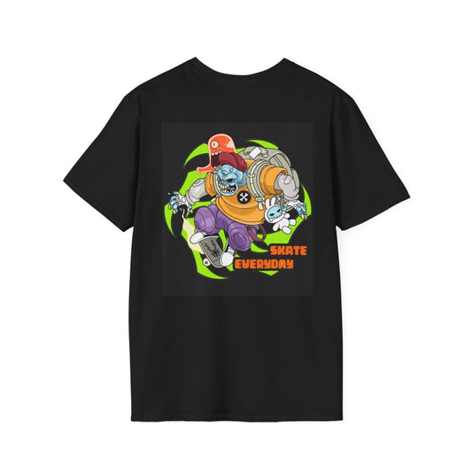 Skate Every Day Graphic T-Shirt for Skate Lovers, Unisex Casual Tee, Streetwear Style, Gift for Skaters, Everyday Wear