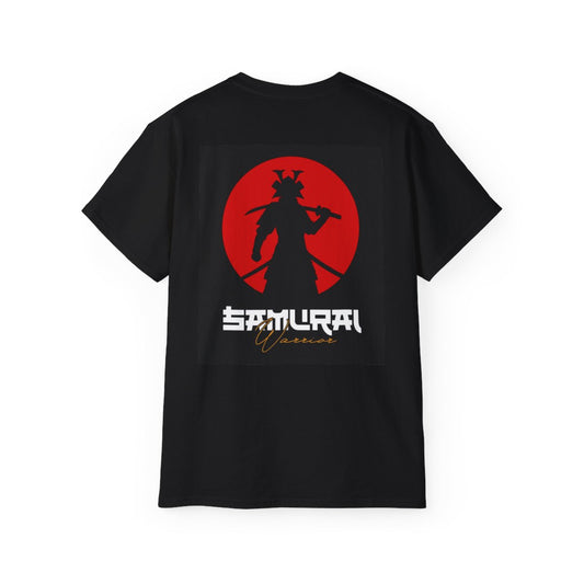 Samurai Warrior Unisex Tee, Graphic T-Shirt for Anime Fans, Casual Wear, Gift for Gamers, Streetwear Apparel
